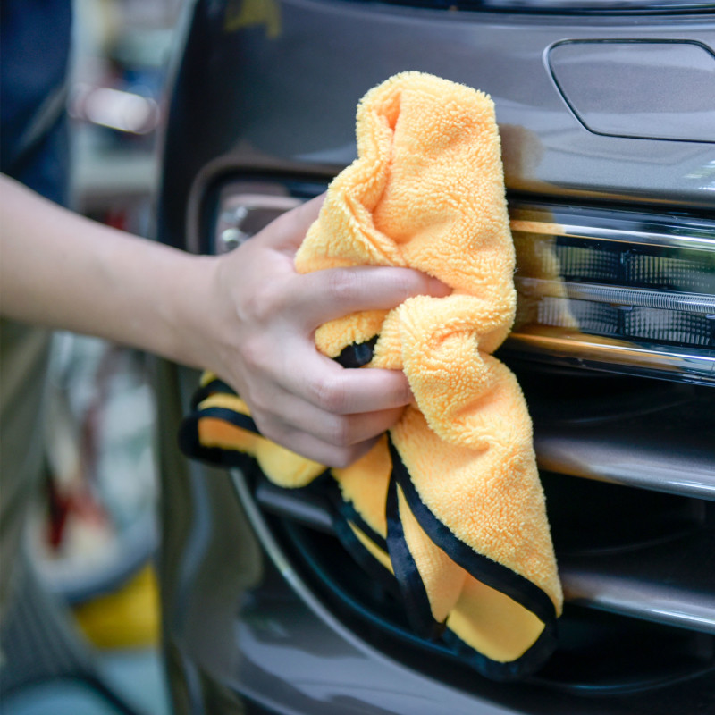 Car Wash Microfiber Towel Auto Cleaning Drying Cloth Hemming Super Absorbent