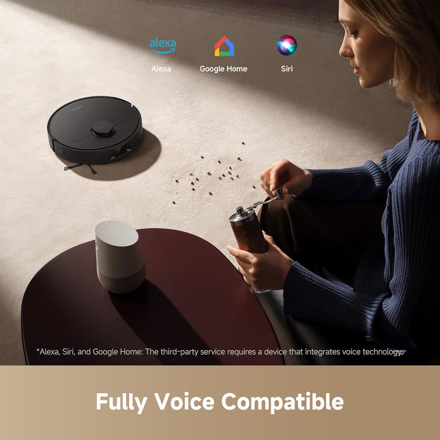eBay Live｜DREAME D20 Plus Robot Vacuum Black DuoBrush App & Voice Control ｜New