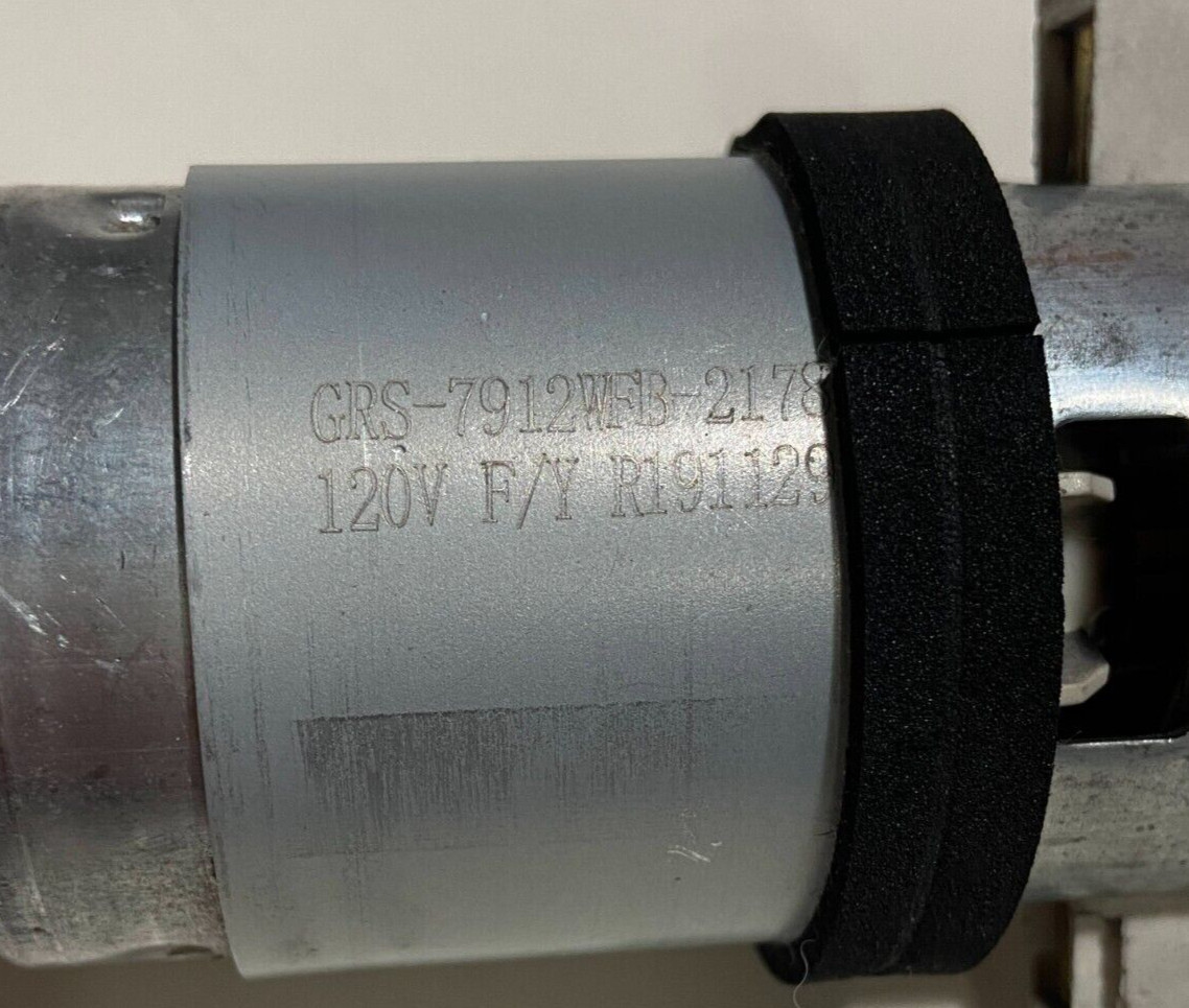 Shark SMALL 120 VOLT 60Hz GEARED BRUSHROLL MOTOR For ZU62 ZU60 ZU62C