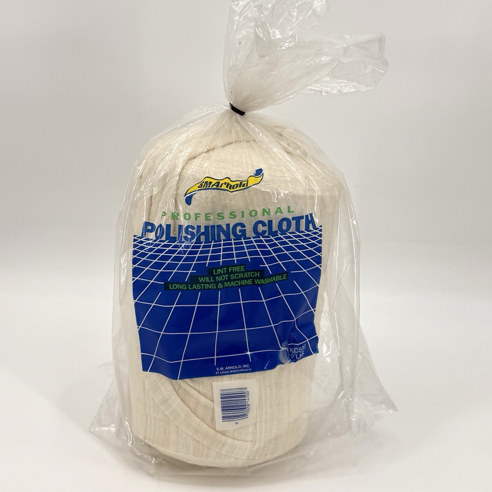 S.M. Arnold KC-500 Professional Polishing Cloth, 5 lb Roll, Cotton/Polyester