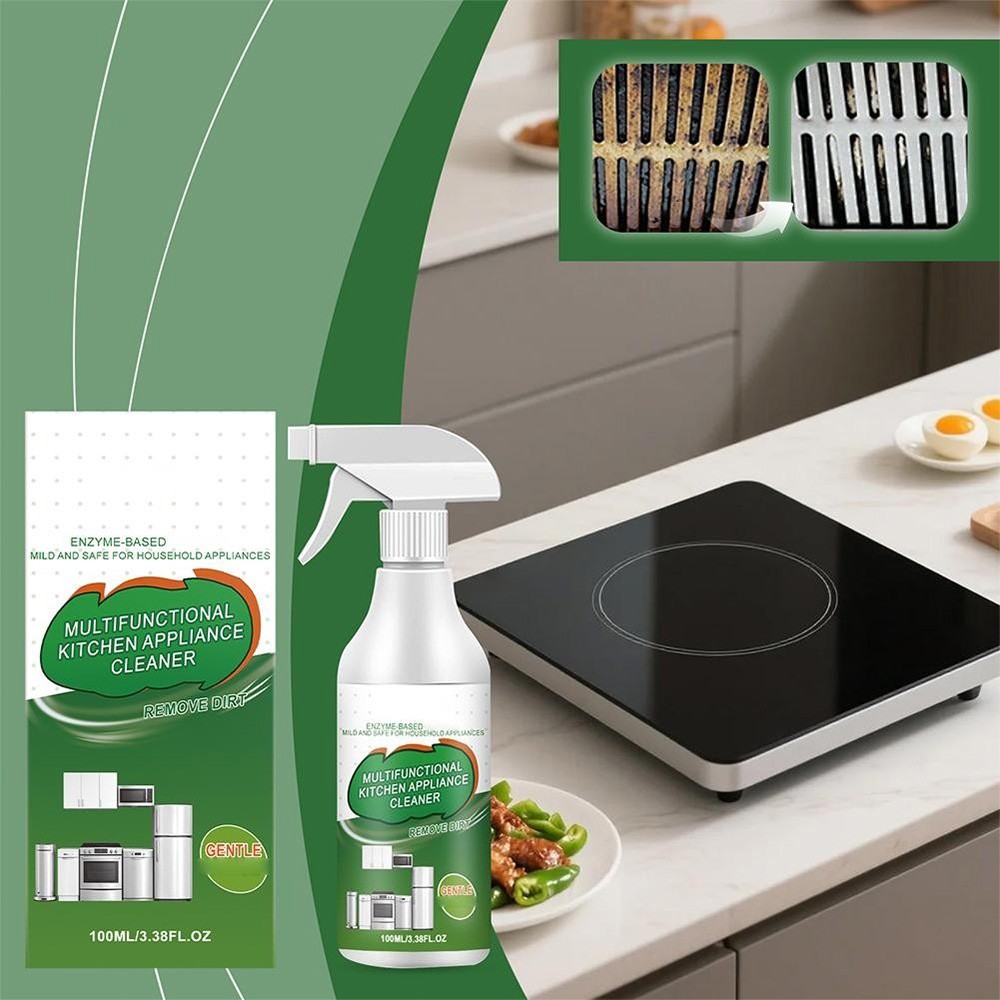 Multifunctional Kitchen Appliance Cleaner Spray 100ml Heavy Oil Stain Remover