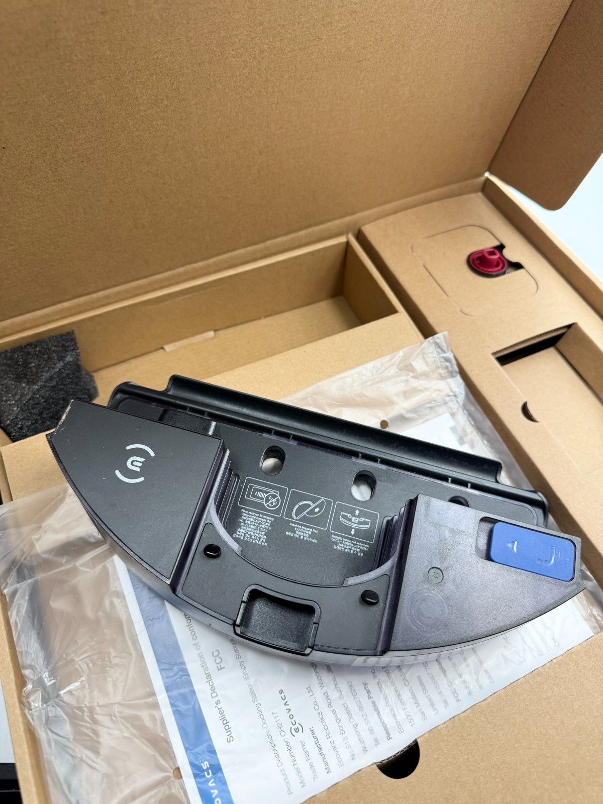 Ecovacs Deebot X1 Plus Robot Vacuum And Mop Combo With Self Emptying Station