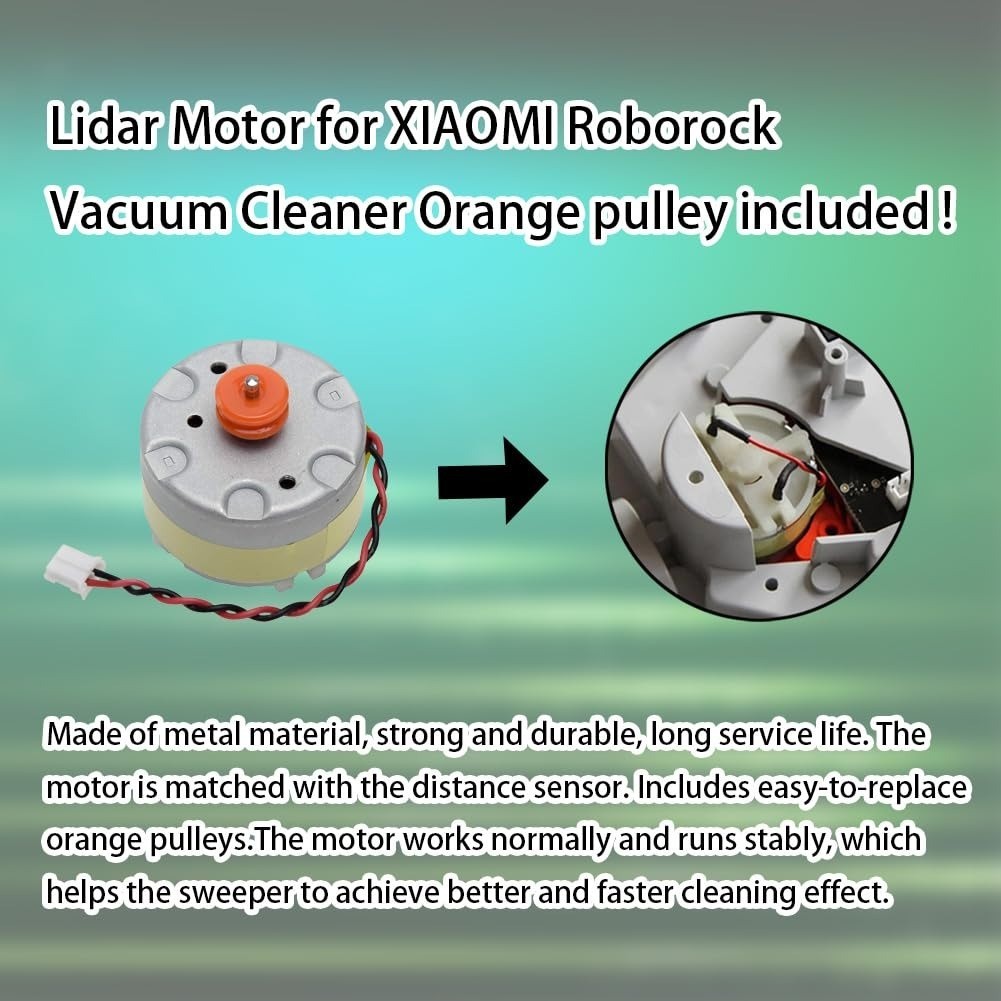 Ytaland Lidar Motor for Xiaomi Roborock S5 S6 MAXV Replacement Parts