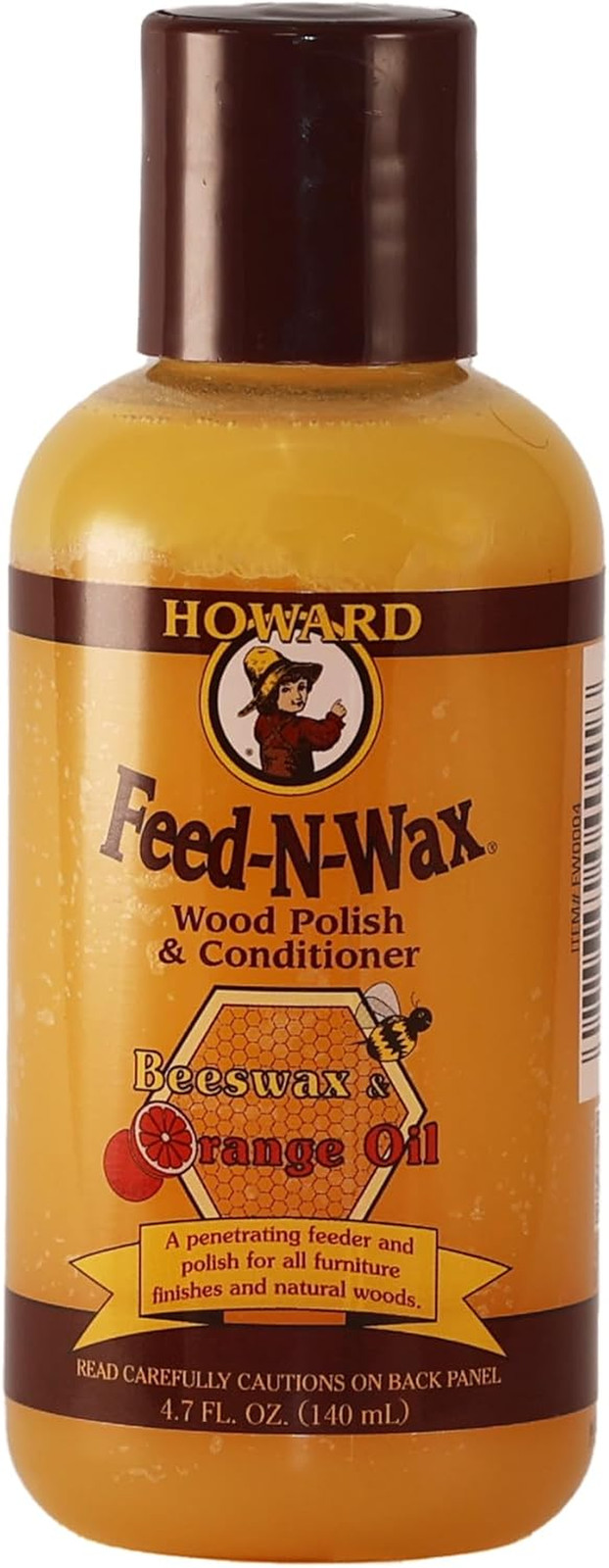 Products Beeswax Wood Polish & Conditioner, Feed-N-Wax for Wood Furniture Polish