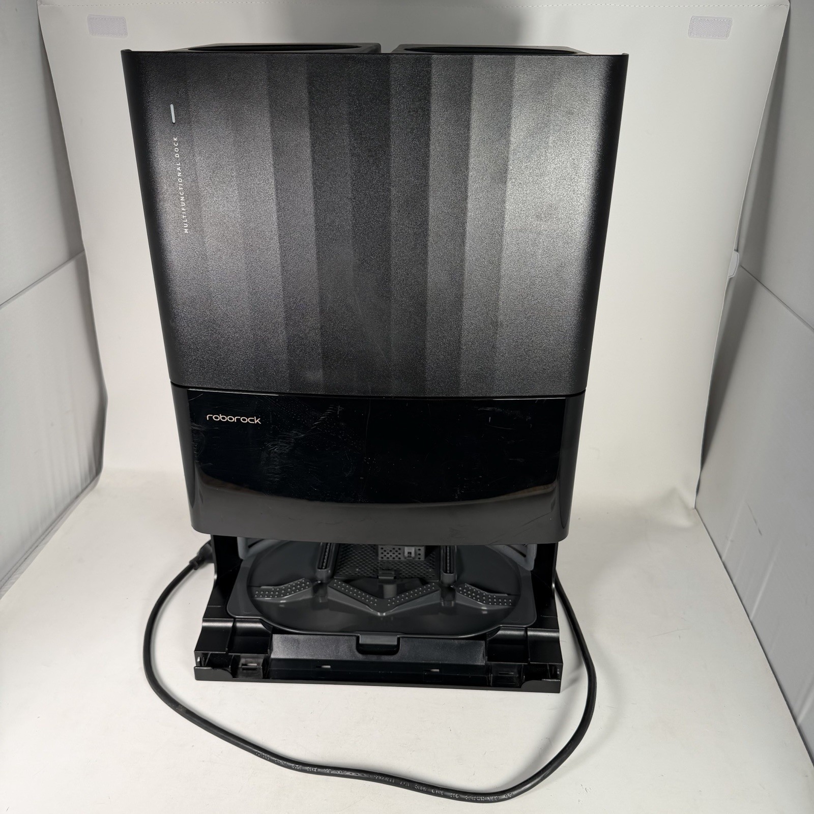 Roborock Q Revo MaxV Empty Wash Fill Dock Only Black EWFD16LRR Used