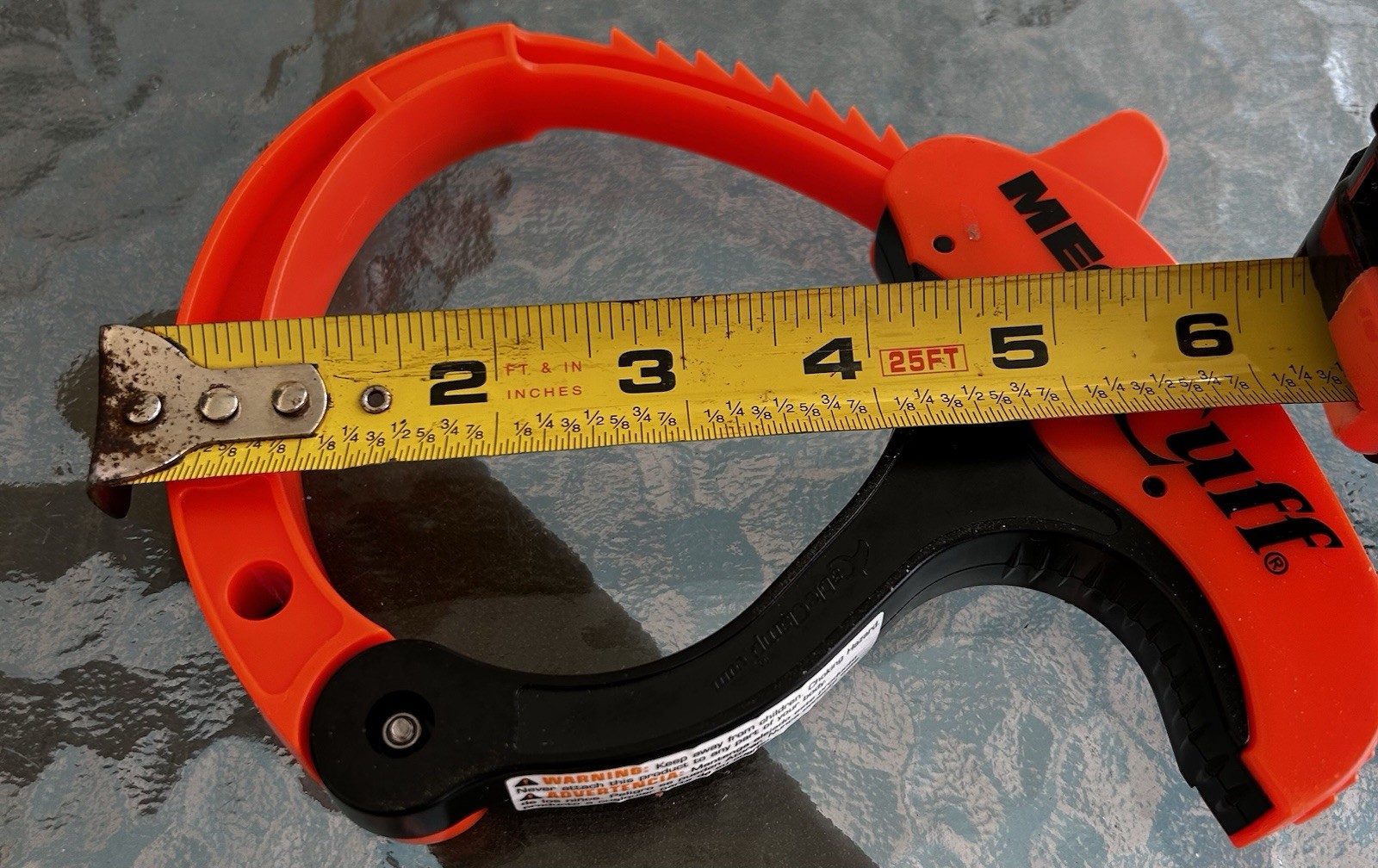Mega Cuff Cable Cuff For Ropes and Hoses, Boating Gear and Sporting Equipment