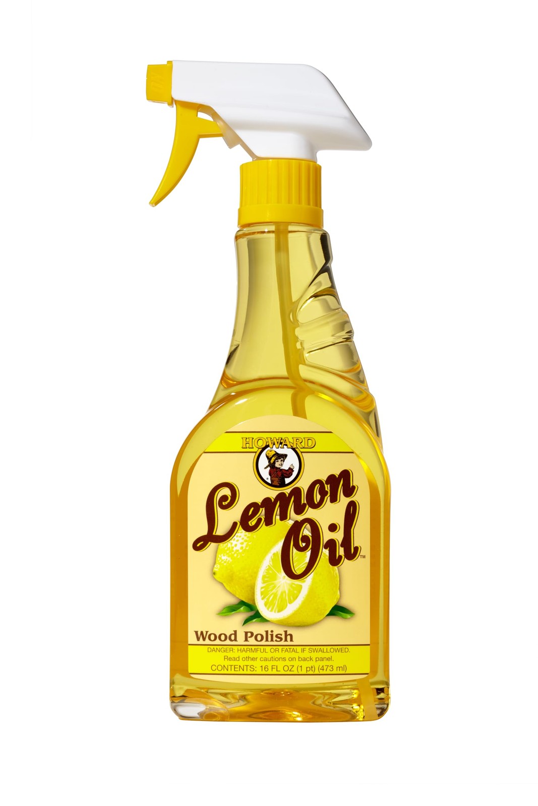 Howard Products Lemon Oil Furniture Polish – 16 Fl Oz (Pack of 1),