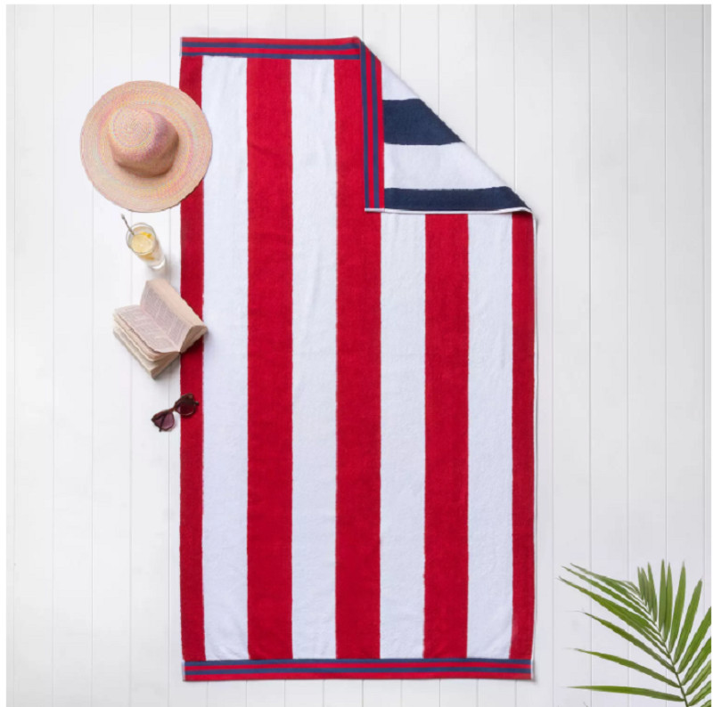 MEMBER’S MARK CABANA OVERSIZED BEACH TOWELS, SET OF 6 *CHOOSE COLOR
