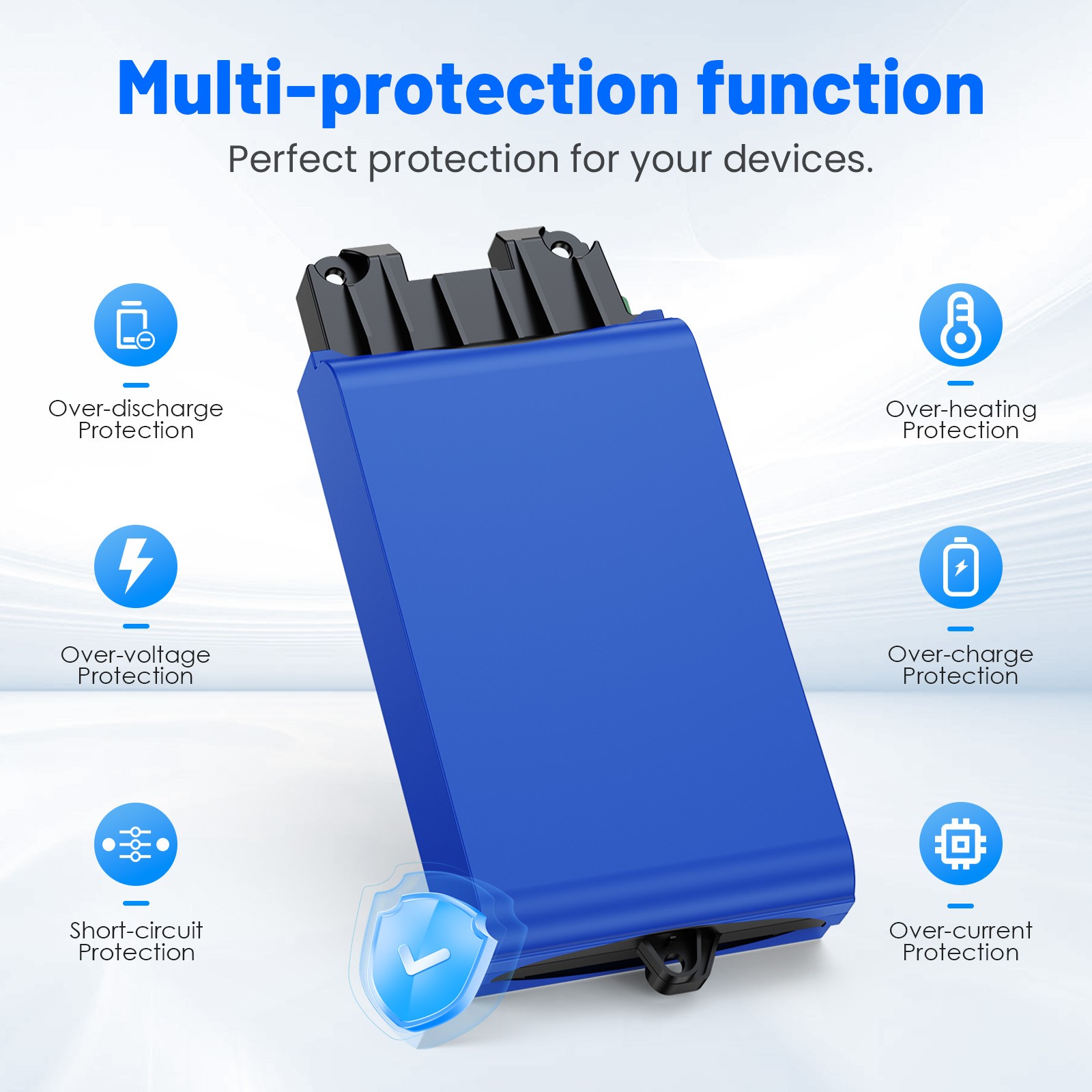 4600mAh Lithium-ion Battery for Shark XFBT620 Vacuum Cleaner IX140 IX141 21.6V