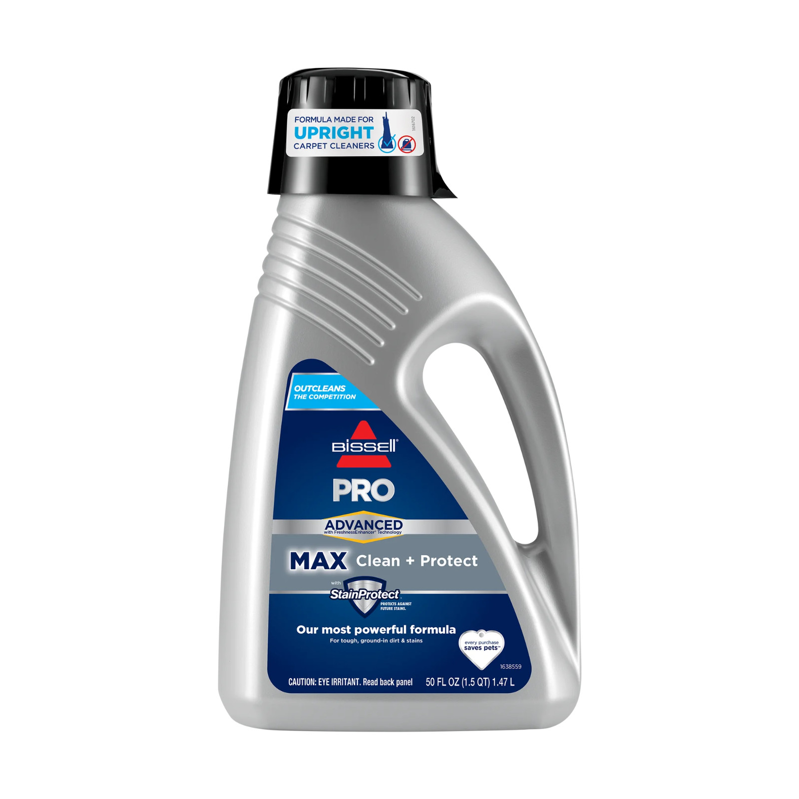 BISSELL Advanced Pro Max Clean + Protect Deep Cleaning Carpet Formula, 50 oz.