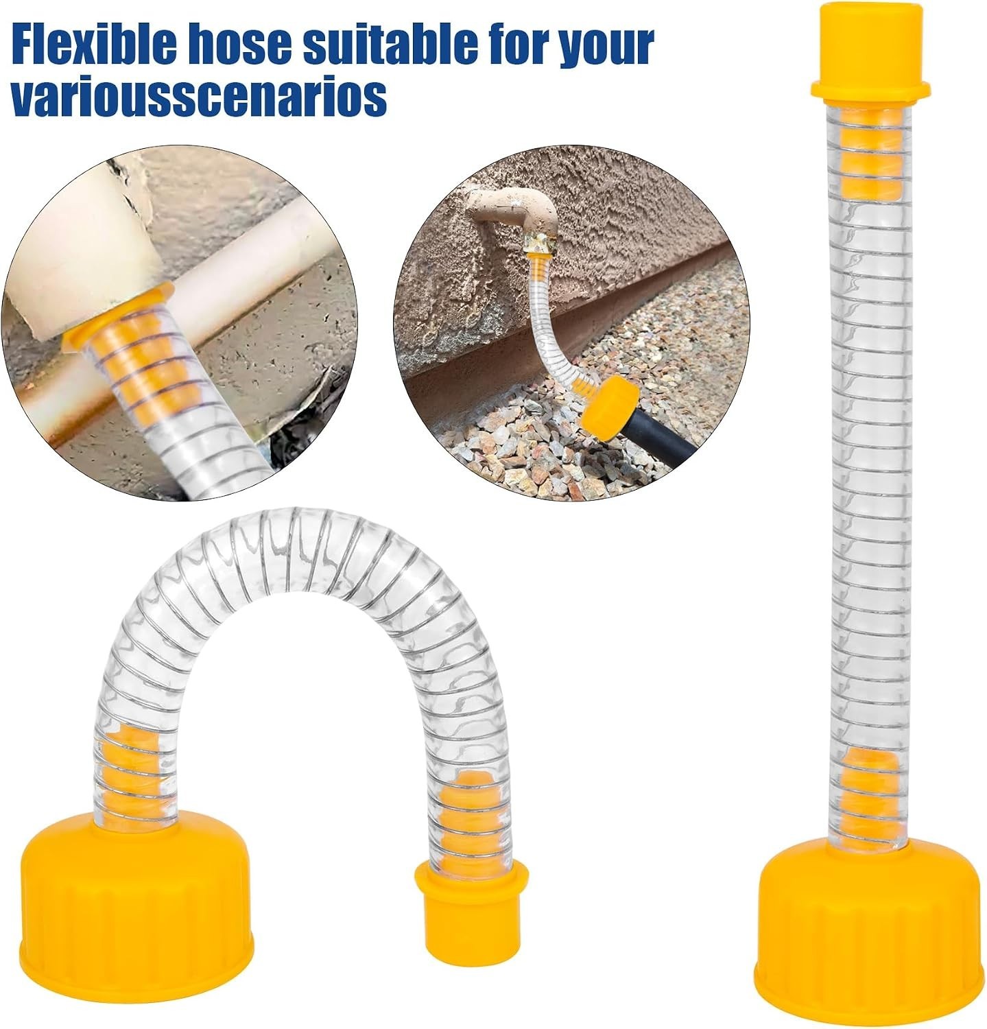 Wet Vac Attachment AC Drain Line Cleaner Vacuum Adapter to Unclog PVC Pipe