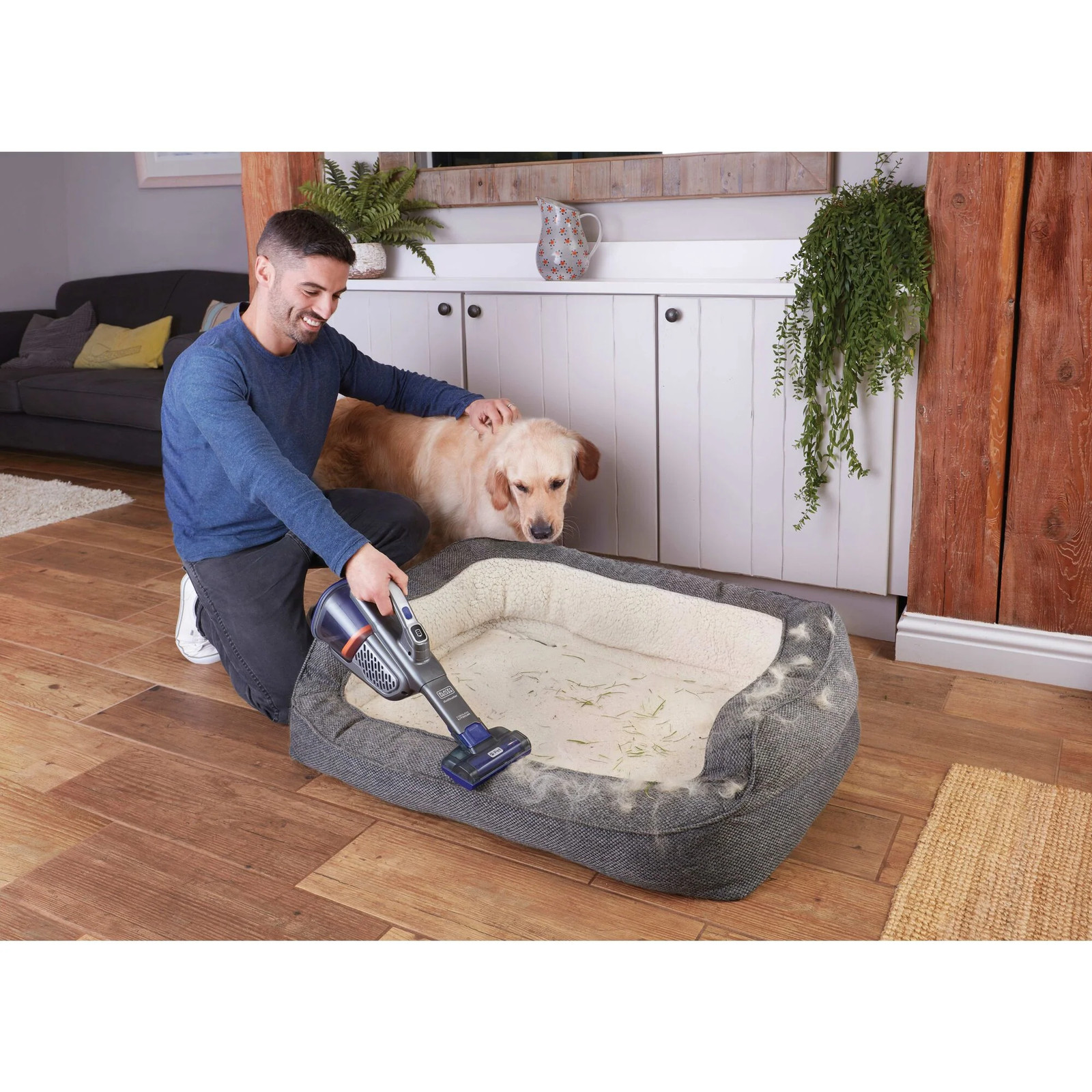 BLACK+DECKER Dustbuster(R) Advancedclean+(TM) Pet Hand Vacuum – HHVK515JP07