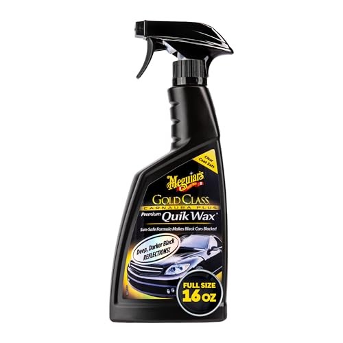 Meguiar’s G7716 Gold Class Carnauba Quik Wax, Special Blend For Richne