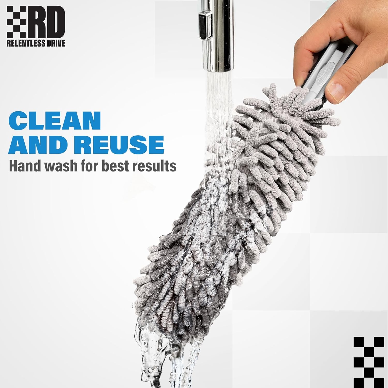 Interior Car Cleaner Duster Brush (Lint & Scratch Free) Car Accessories for