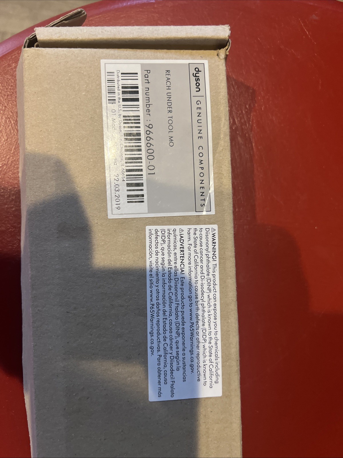 Dyson V8 V7 V10 Carbon Fiber Reach-under Flexi-Crevice tool 3 Pc Genuine Dyson