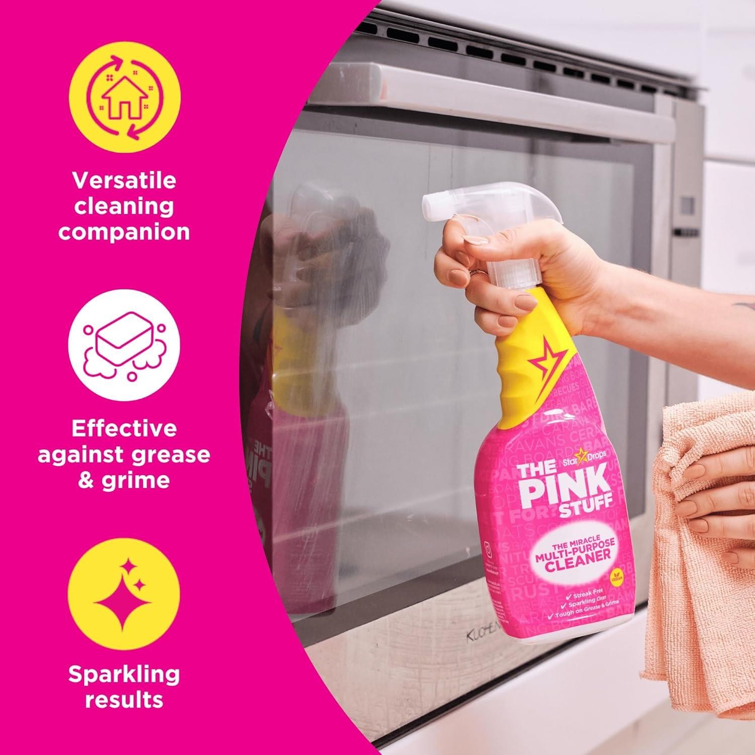 The Pink Stuff Multi-Purpose Cleaner, 25.4oz Spray – 82382