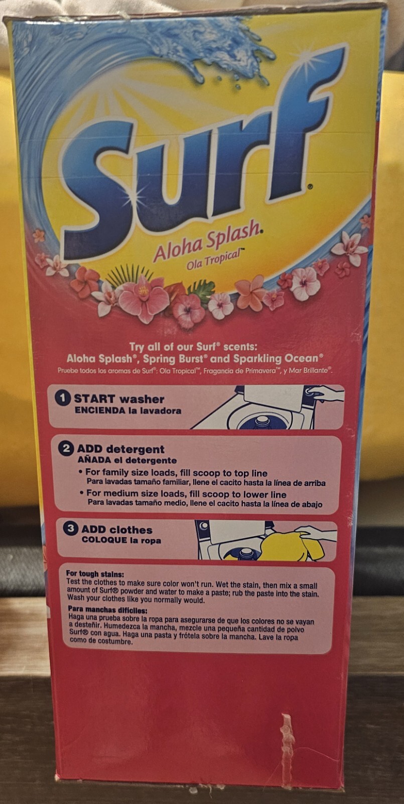 SURF Aloha Splash Powder Laundry Detergent, 156oz 120 Loads New