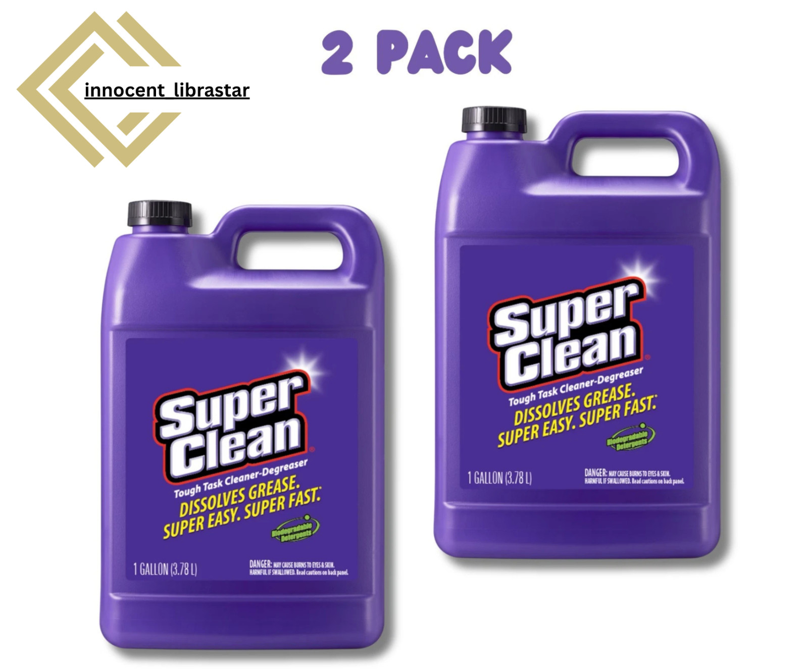 Super Clean Tough Task Cleaner-Degreaser – 1 Gallon | 128 Fluid Ounces