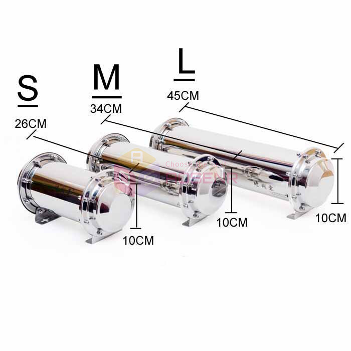 S/M/L Future Gift Time Capsule Waterproof Lock Stainless Steel Container Storage