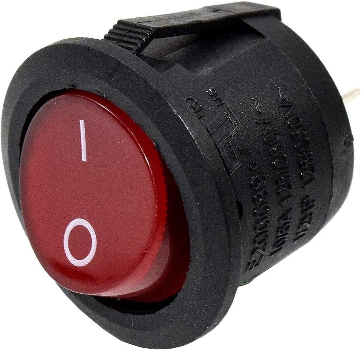 Compact On-Off Switch for Hoover Vacuum – 10A & 120V Power Control, Fits Many