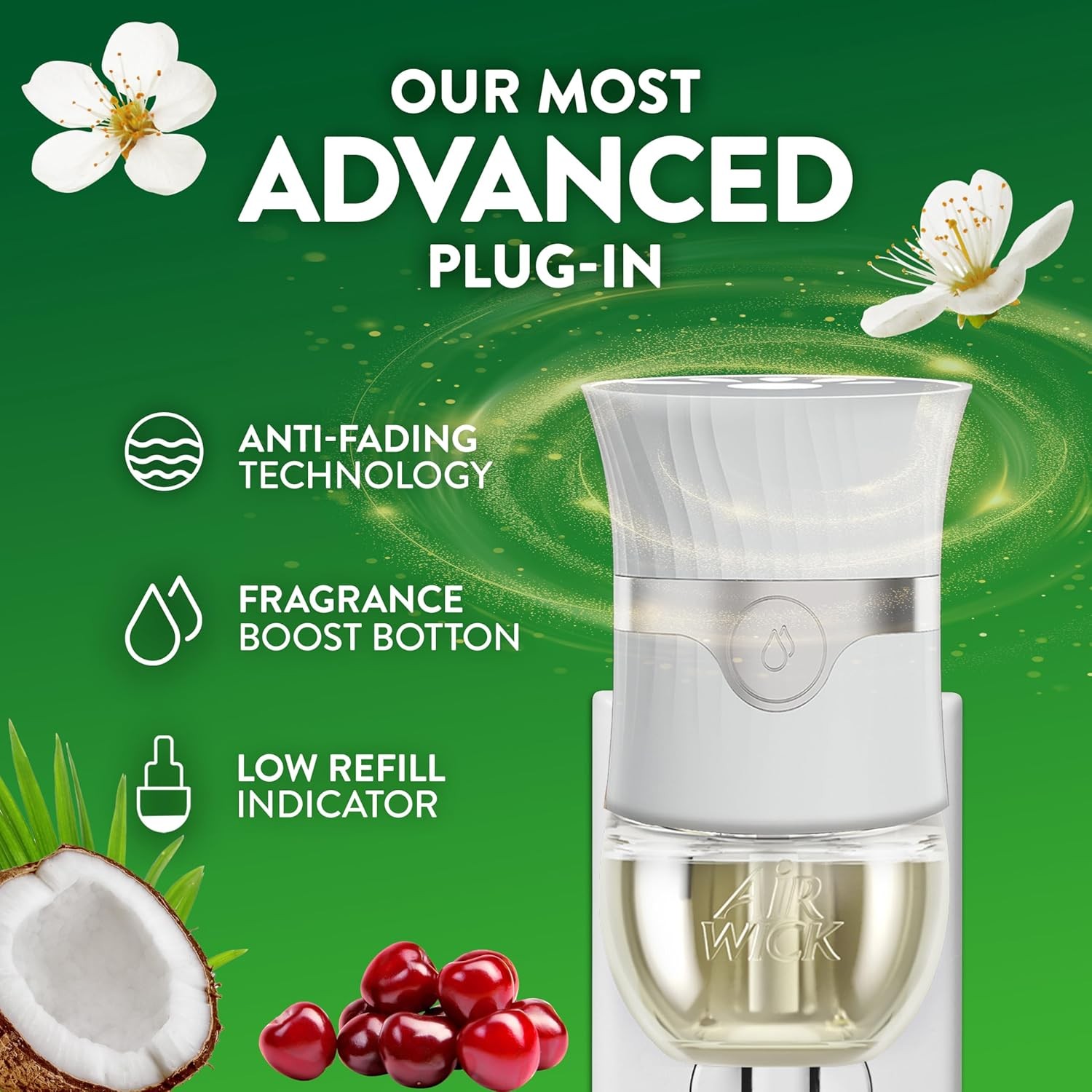 Air Wick Plug In Scented Oil Refill Paradise Retreat 4ct Essential Oils Home