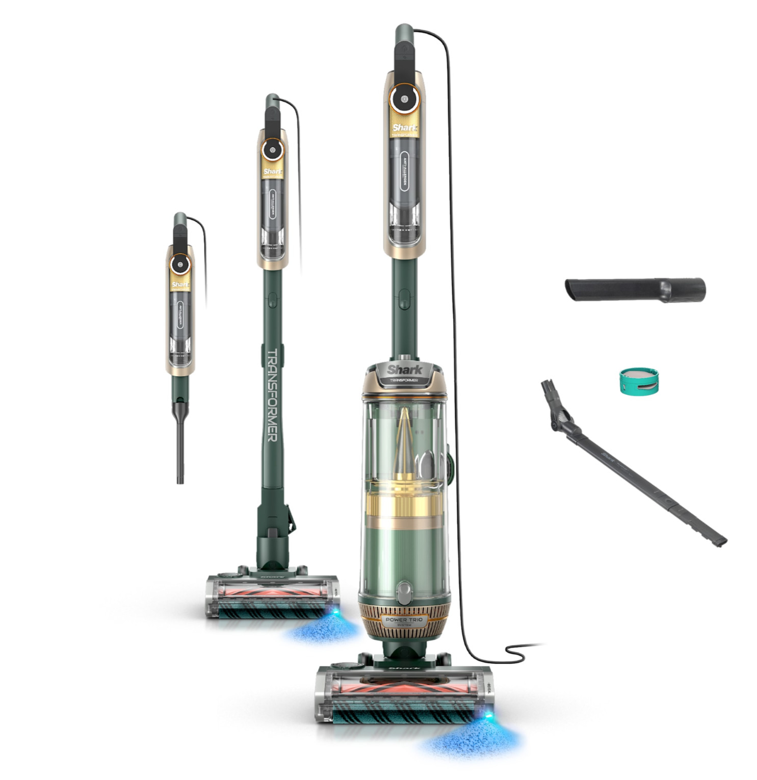 Shark PowerDetect Transformer Upright Stick Vacuum (Sage Green) [LX5000]
