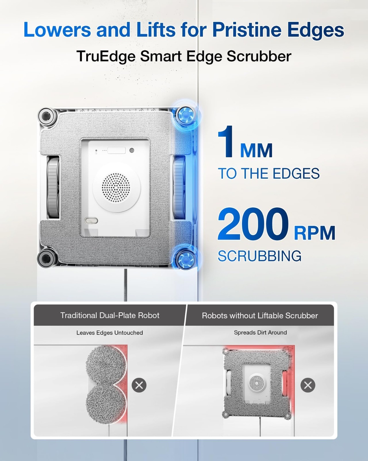 ECOVACS WINBOT W2S Omni Window Cleaning Robot TruEdge Auto Spray App