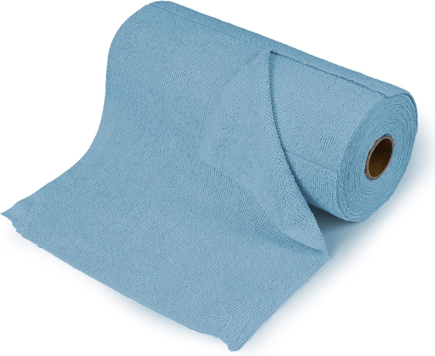 50PCS Microfiber Cleaning Cloth Roll, 10″×10″ Tear Away Microfiber Towels, Re…