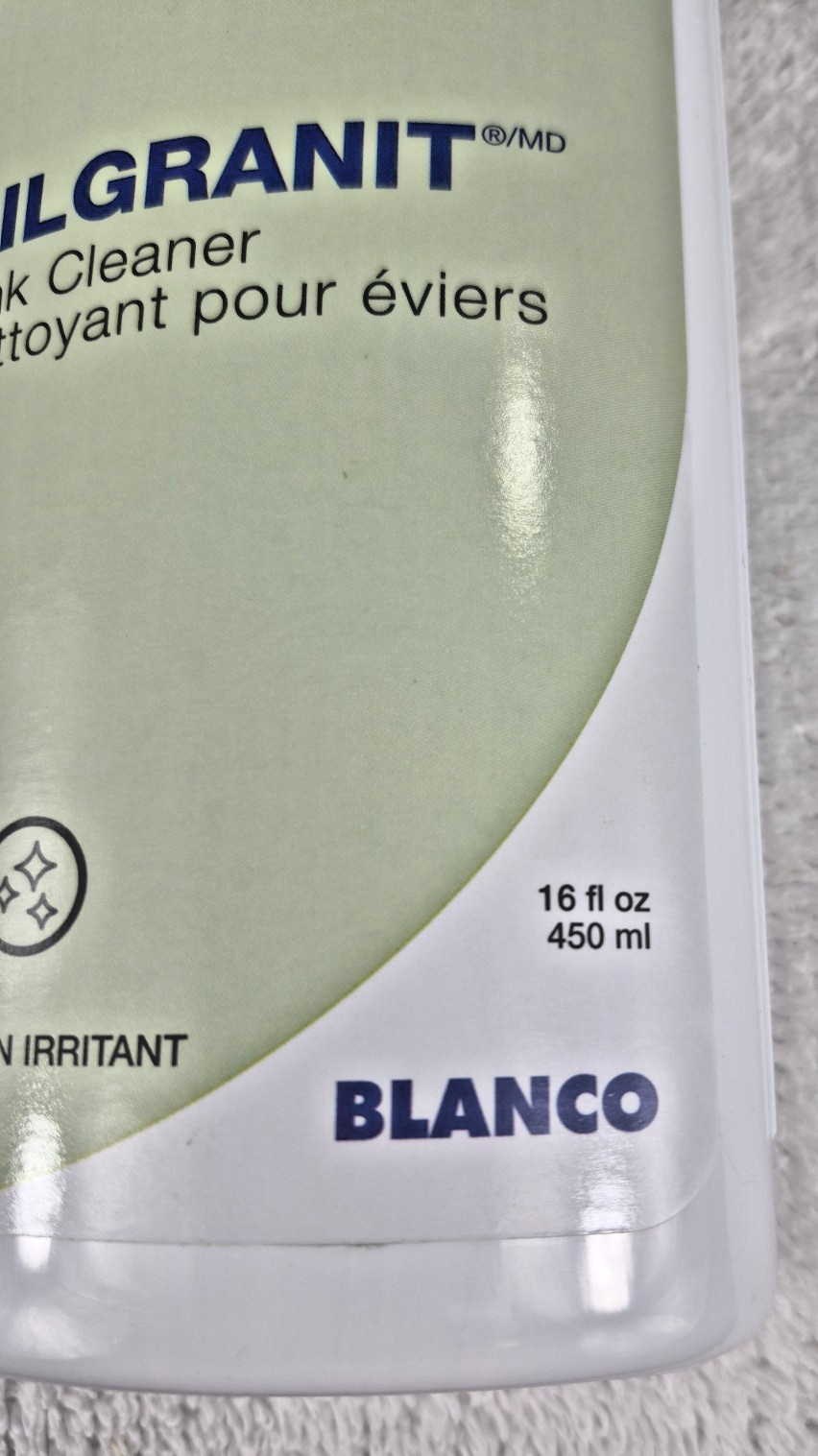 Blanco Clean Daily Silgranit granite Sink Cleaner 15 Oz Limescale remover