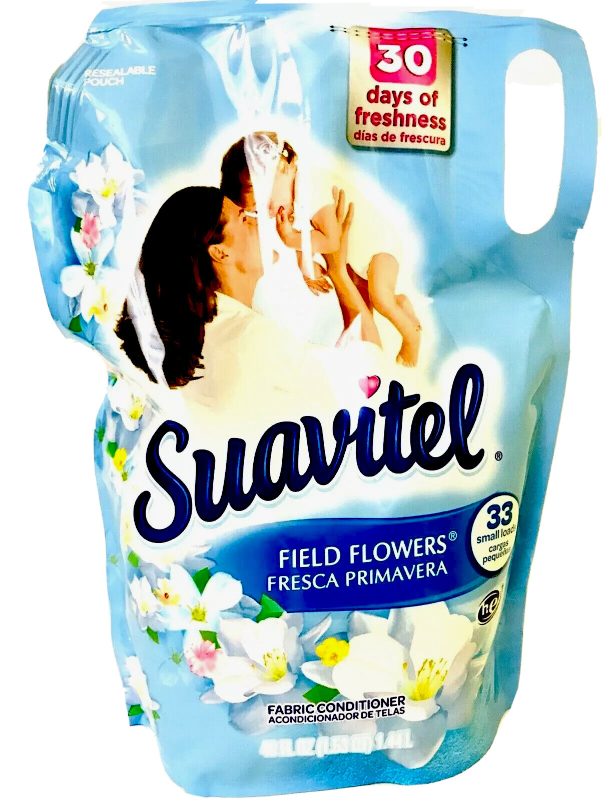 1 Bag Suavitel 49 Oz Field Flowers 30 Days Fresh 33 S Loads Fabric Conditioner