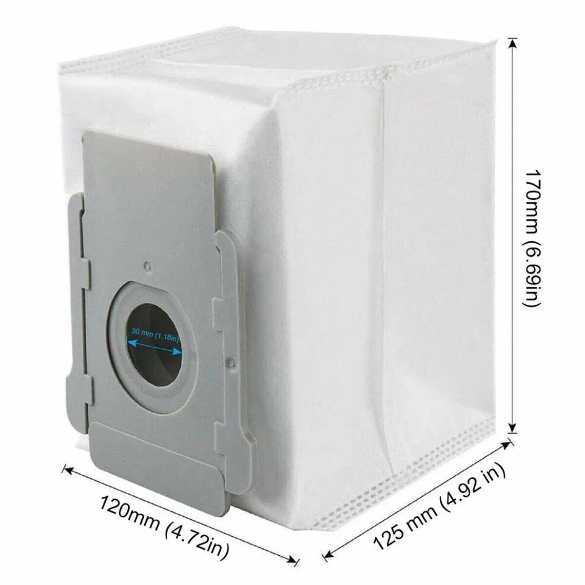 Replacement Dirt Disposal Dust Bags For iRobot Roomba i3 i7+ s9 s9+ Robot Vacuum