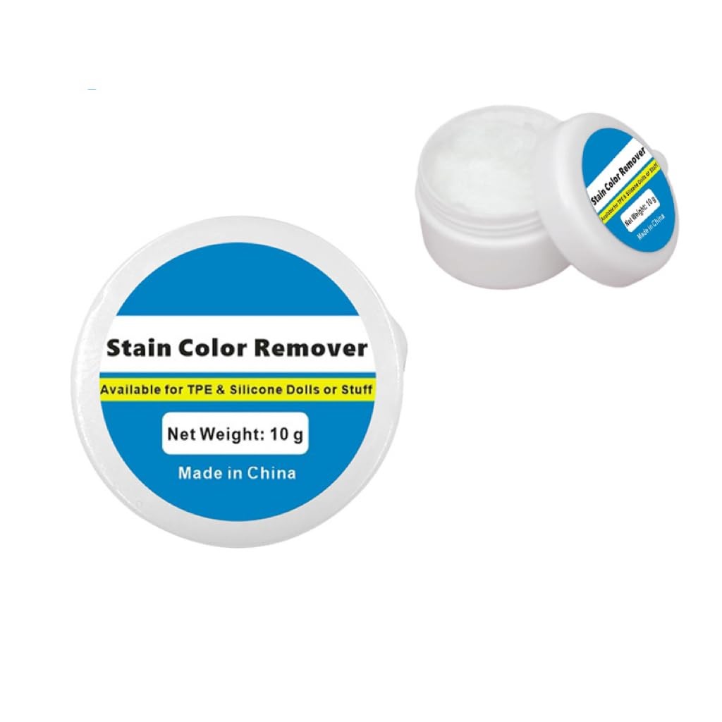 Stain Color Remover for TPE Dolls Silicone Dolls,Dechroming Cream for PVC Kit…