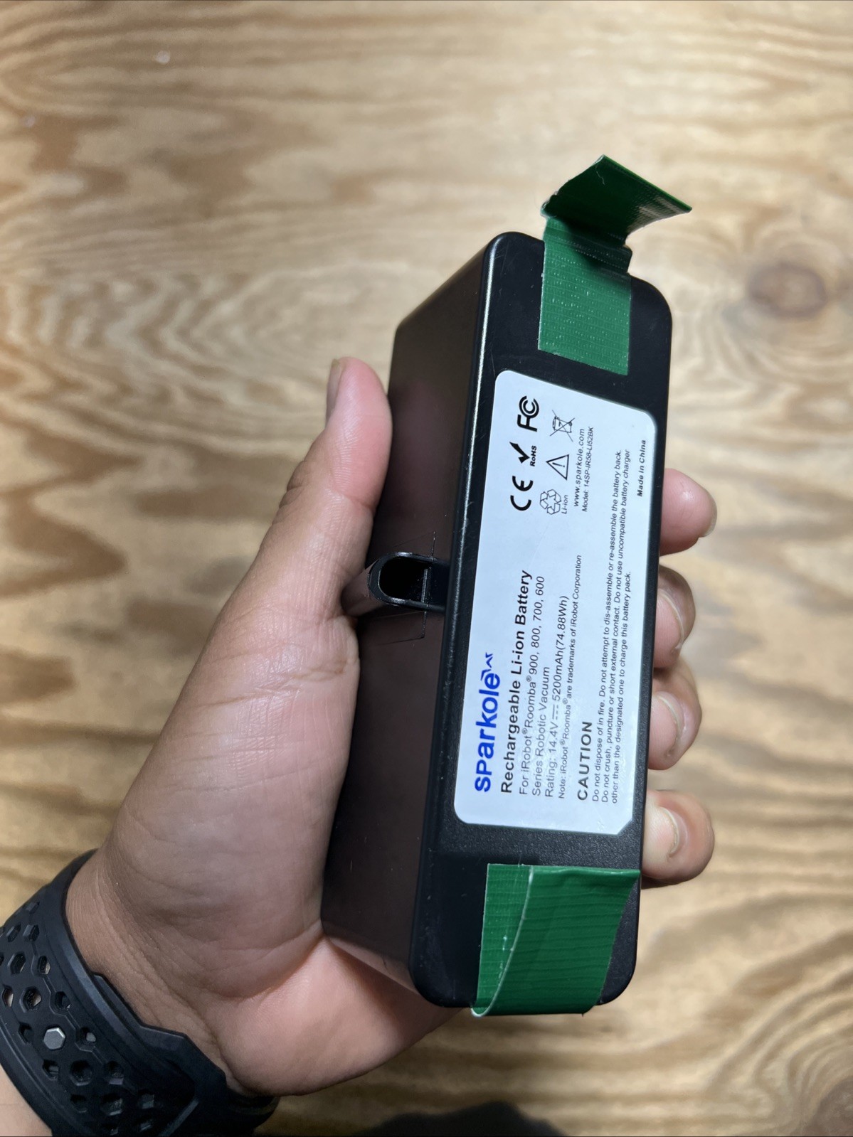 SPARKOLE Li-ion Battery iRobot Roomba 600, 700, 800, 900 Series Robotic Vacuum