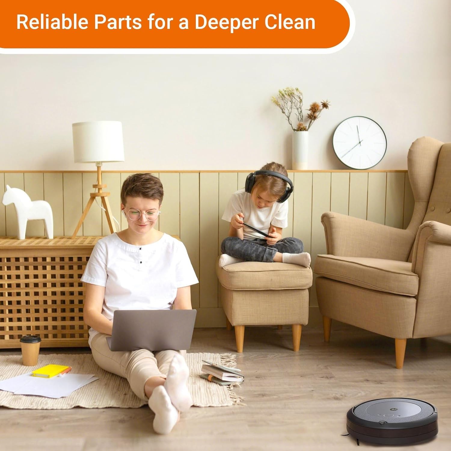 Replacement Parts Compatible with iRobot Roomba J7 J7+ J5 J5+ J6 J6+ J8 J8+ J9 J