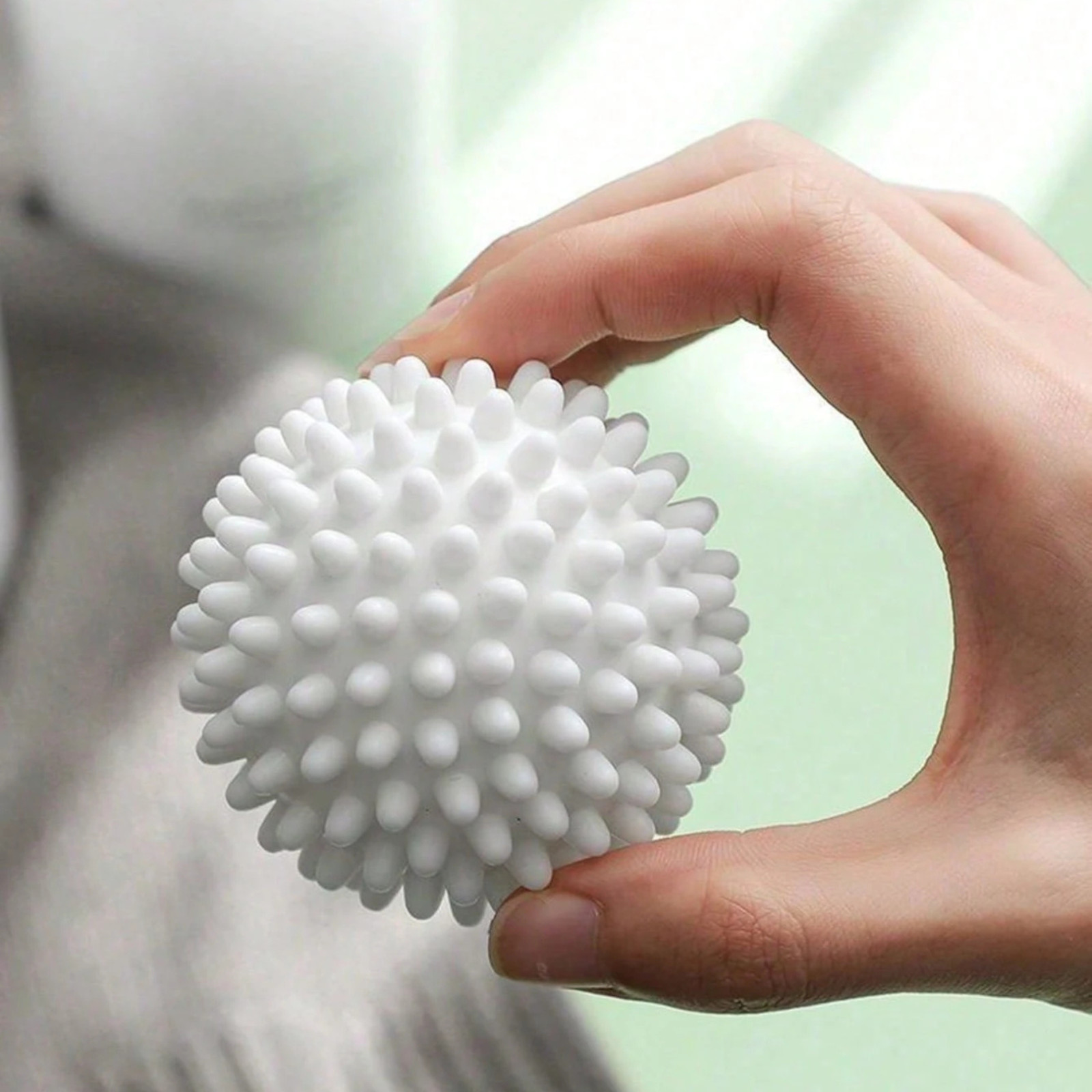 3P Reusable Laundry Dryer Ball For Fabric Softener Per Hair Remover Lint Catcher