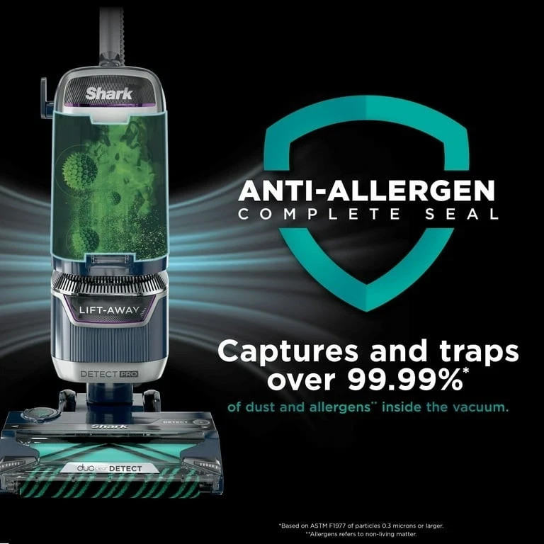 Shark LA800 DetectPro Lift-Away ADV Upright Vacuum, Pet Friendly, Floor Detect