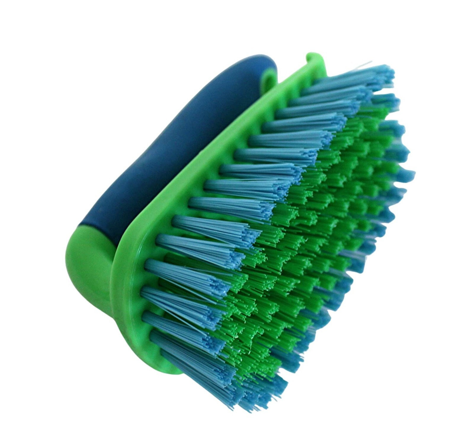 2 Pack Multi Purpose Plastic and Nylon Bristle Household Cleaning Brushes