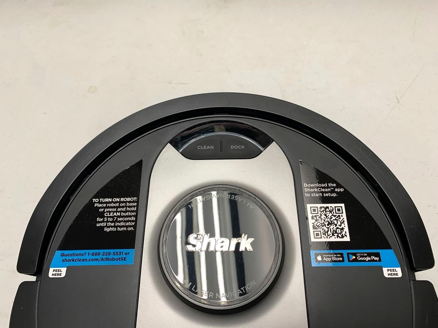 Shark AI Ultra Robot Self Empty XL RV2502AE Used