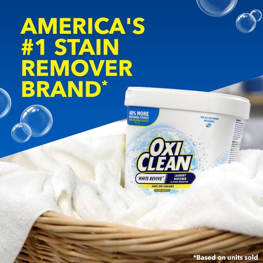 OxiClean White Revive Laundry Whitener, 3 lb PACK OF 2