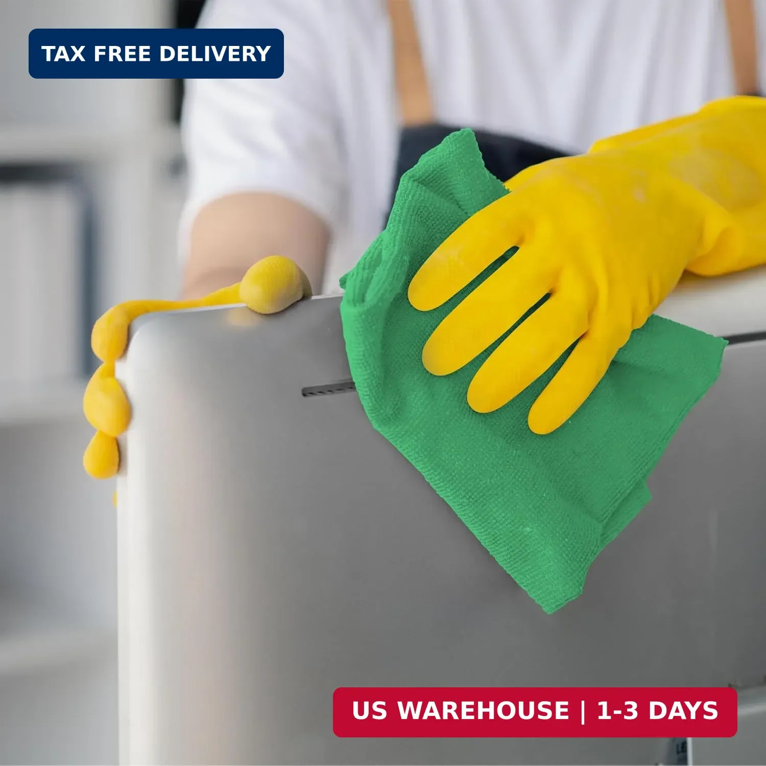 Avalon Towels Microfiber Cleaning Cloths (Value Pack of 12) – Size 12 x 12 Inche