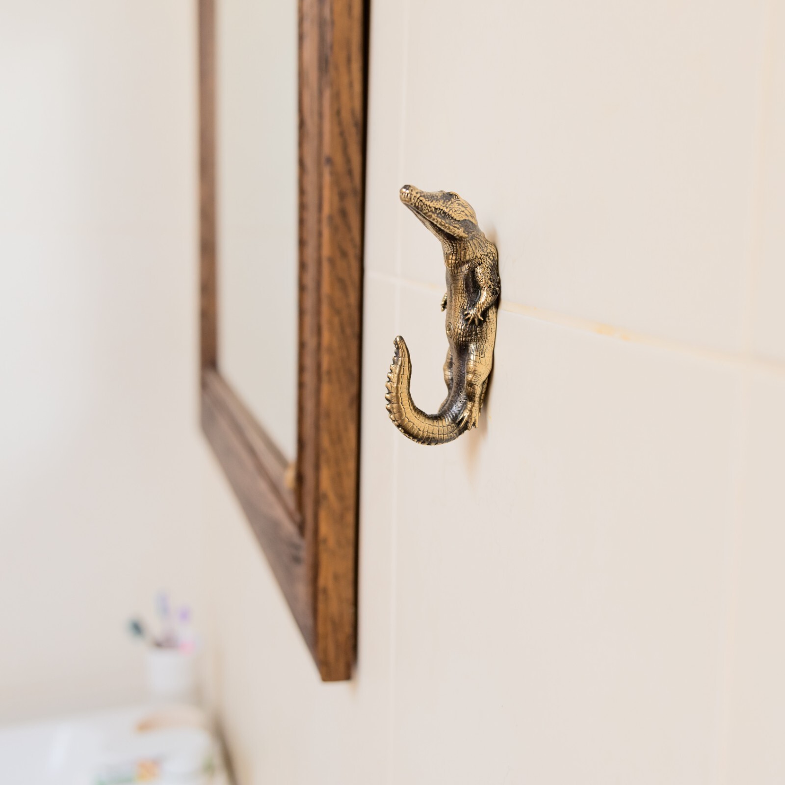 New crocodile wall hook for clothes, towels, hats, backpacks, coats
