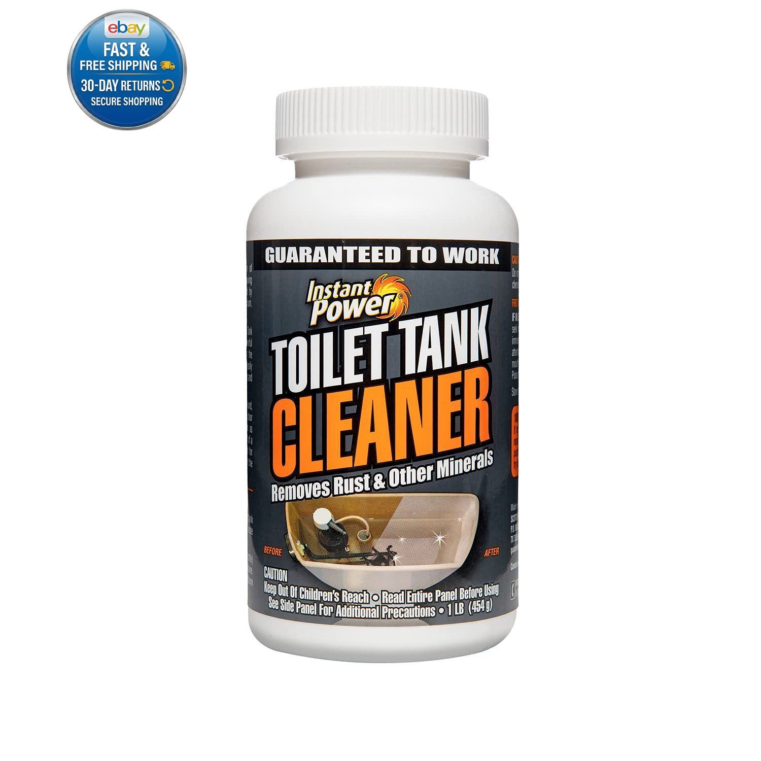 Power Toilet Tank Cleaner – Bathroom 16 Ounce (Pack of 1), White