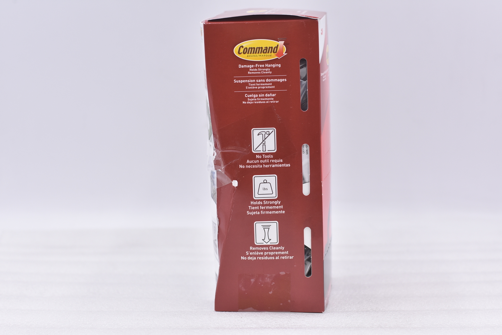 3M Command Medium Hook- 3lbs- White-1/Pack- 50pk Carton 17081CABPK
