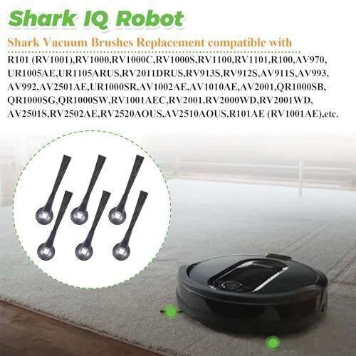 Shark Side Brushes Replacement Compatible for Shark Robot Vacuums New
