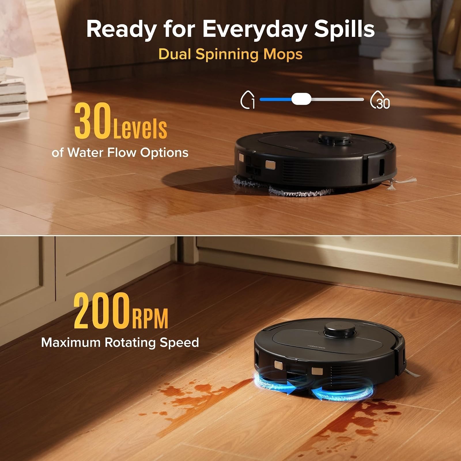 Roborock Qrevo S Pro Robot Vacuum and Mop | 18500Pa Suction