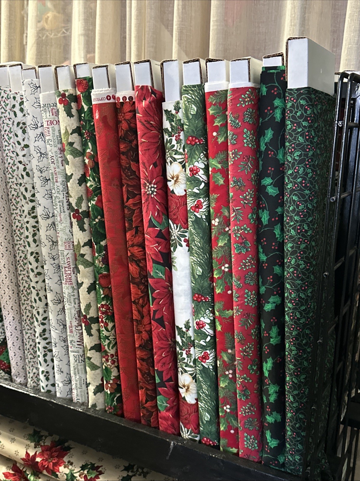 NEW lot 22 Fabric Bolt Boards White Cardboard Sewing Empty 23″ inch Long Craft