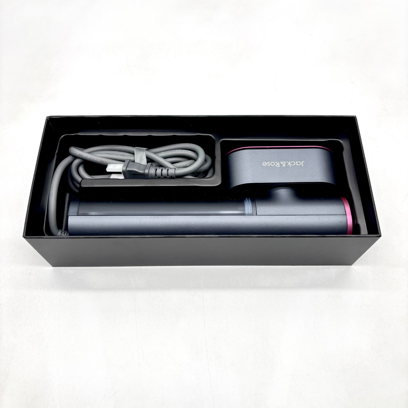 Jack & Rose Travel Steamer 650 – 1100 Watts – Gray (150ML Capacity)