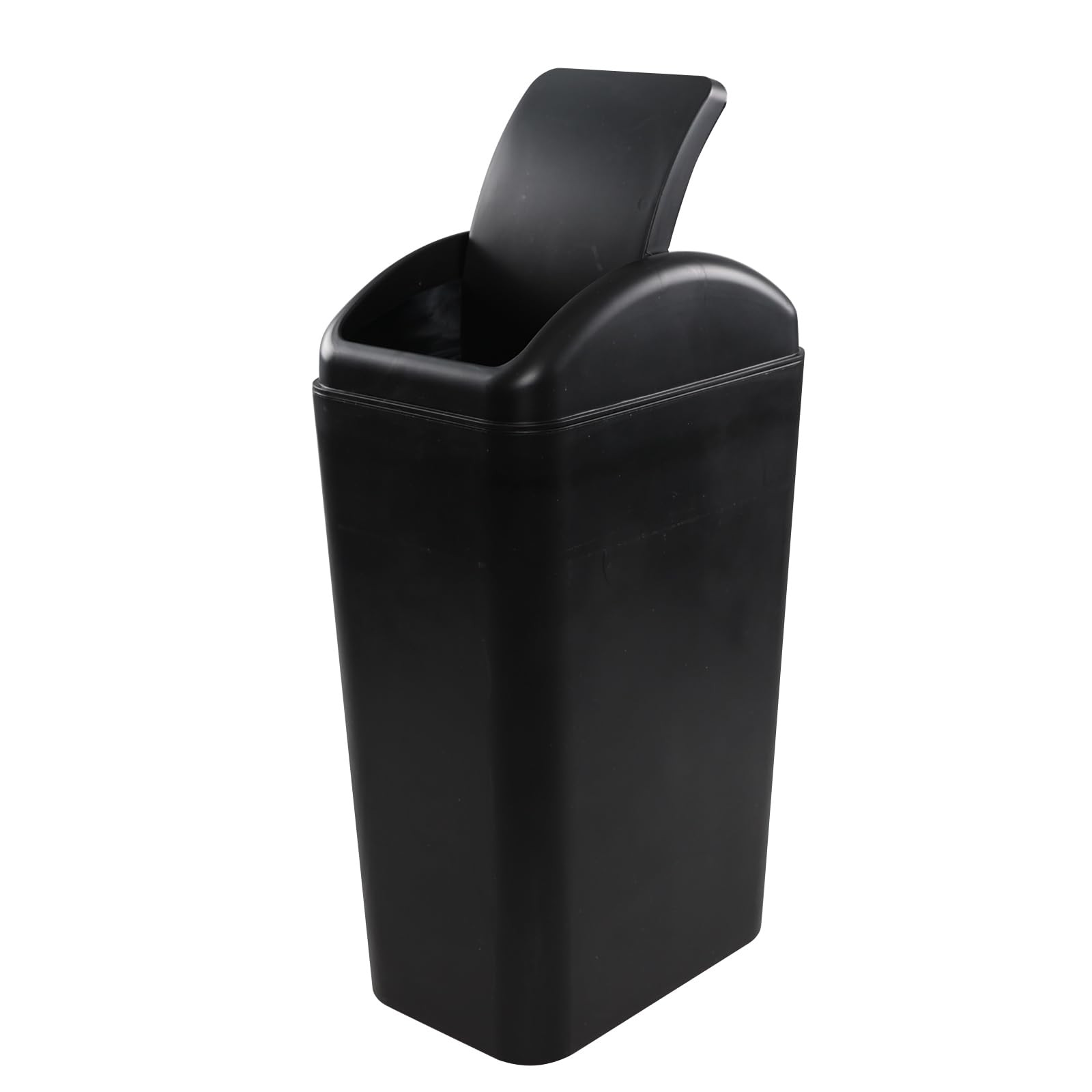 Ramddy 3.5 Gallon 14L Plastic Slim Commercial Trash Can Garbage Bin