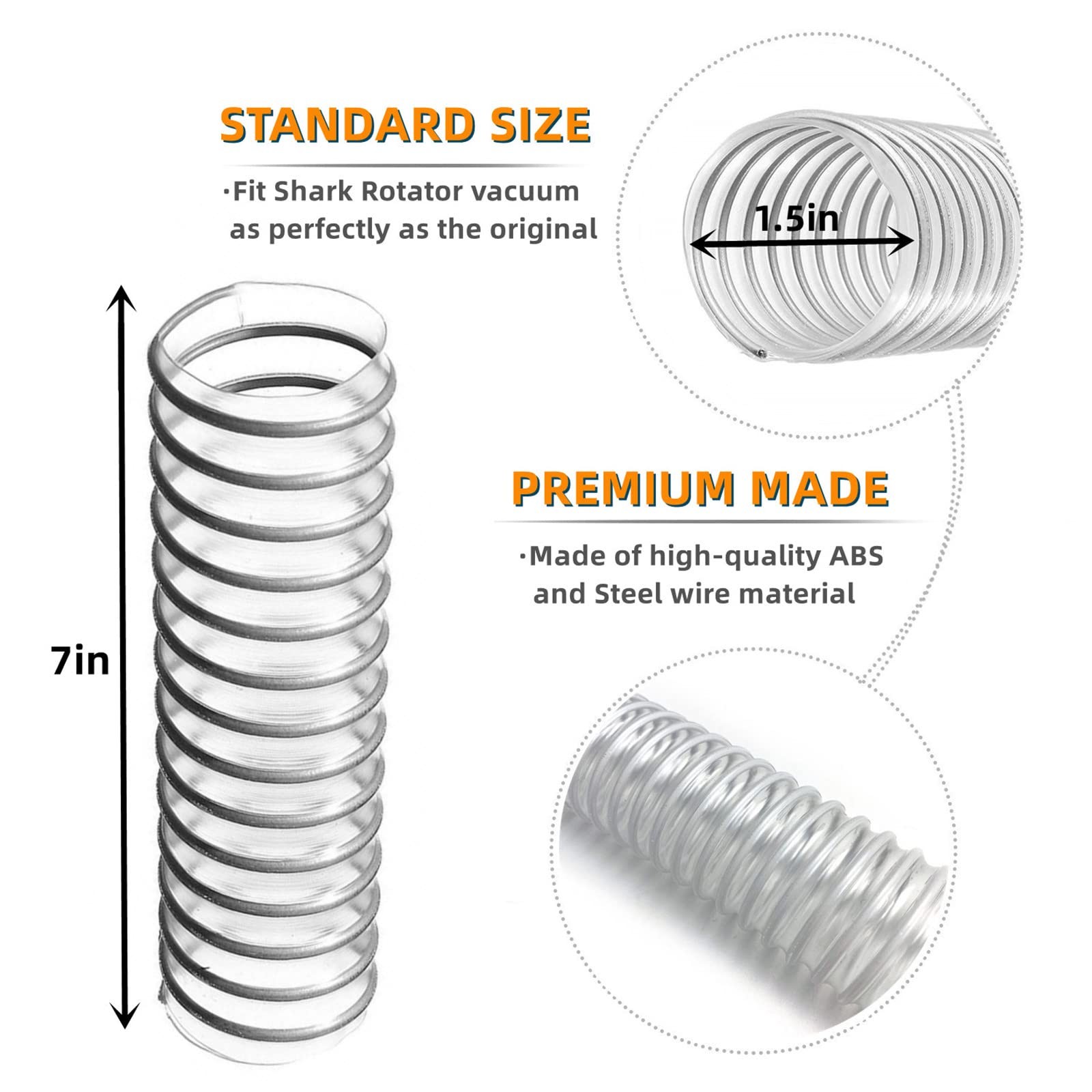 Lower Hose for Shark Rotator NV752 NV751 NV340 NV400 NV501 NV502 NV503 NV505 NV5