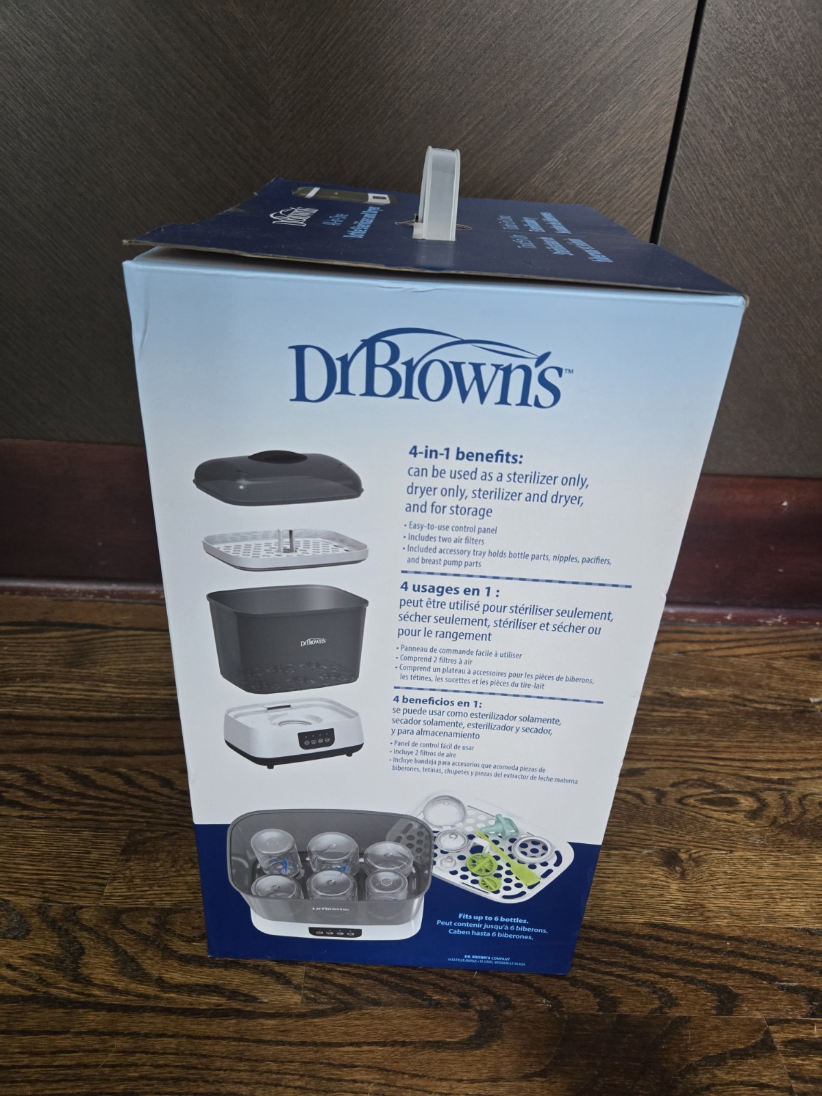 Dr. Brown All-in-One Sterilizer & Dryer for Baby Bottles and
